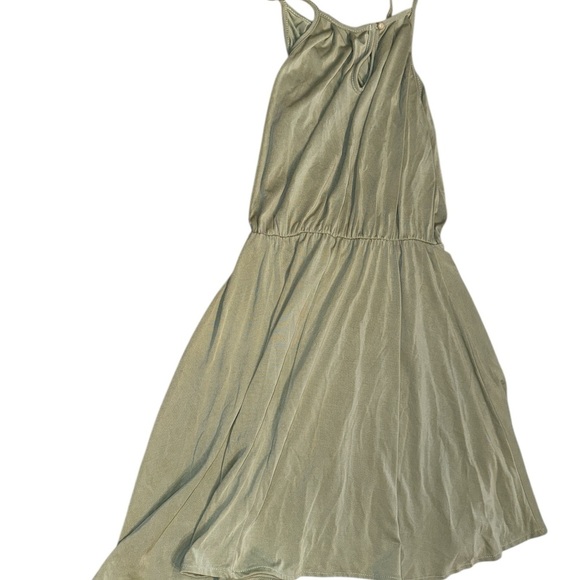 Alya Green Blocked Spaghetti Strap Mini Sundress - Picture 5 of 5